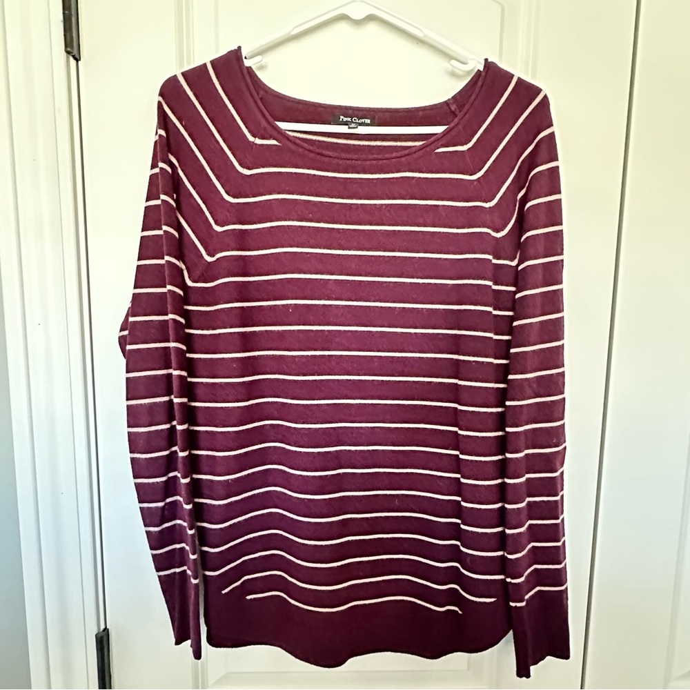 Pink Clover Brand Valencia Hem Sweater- Stitch Fix